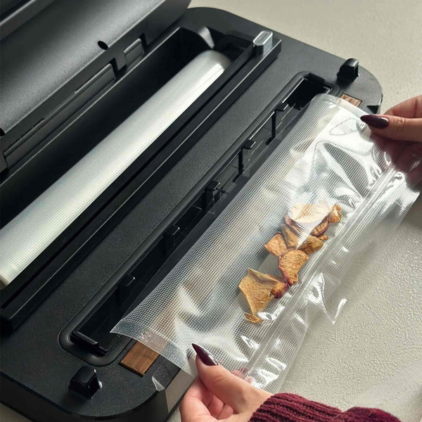 utilisation d'une machine sous vide