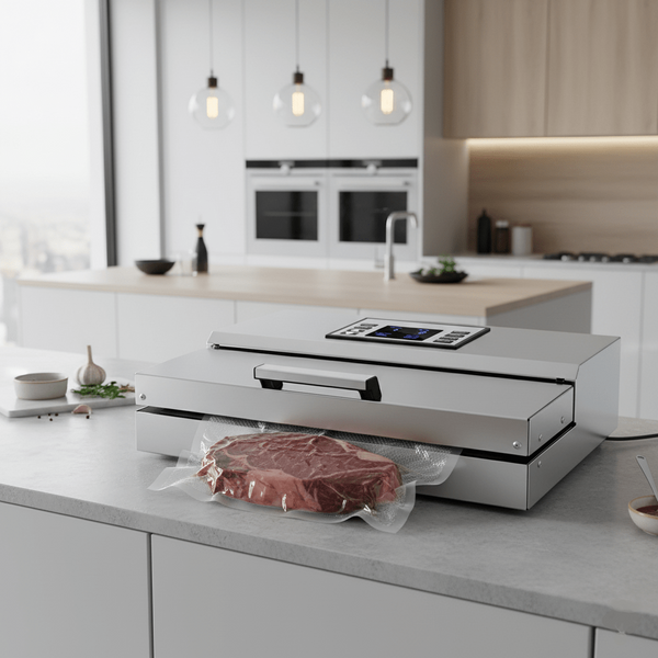 Vacuümmachine met dubbele seal