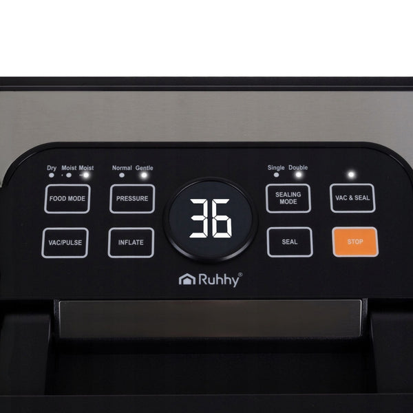 Ruhhy Vacuümmachine (dubbele afdichting)
