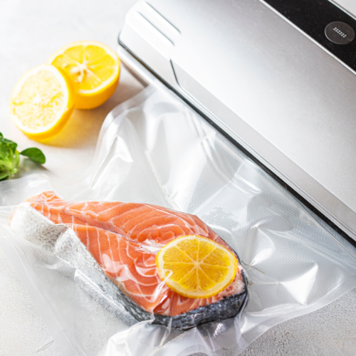 Vacuümzak met reliëf