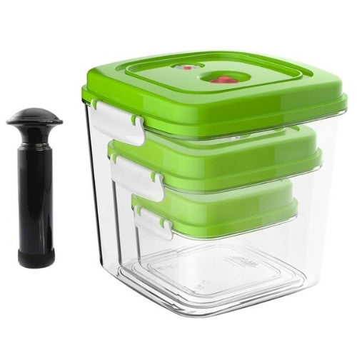 Vacuüm voedseldoos met pomp