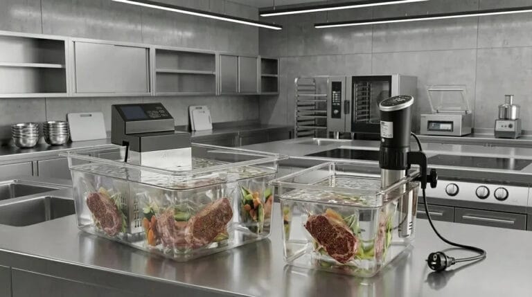 Welk professioneel elektrisch verwarmingselement moet je kiezen voor regulier sous vide koken?