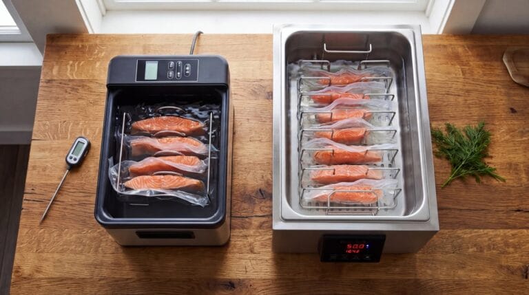Wanneer een sous-vide koker met geïntegreerde kuip de eenvoudigste keuze wordt