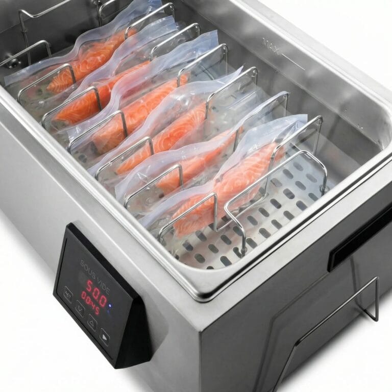 Gastronorm sous-videwaterbad met hoge capaciteit (1800 W / 28 L)
