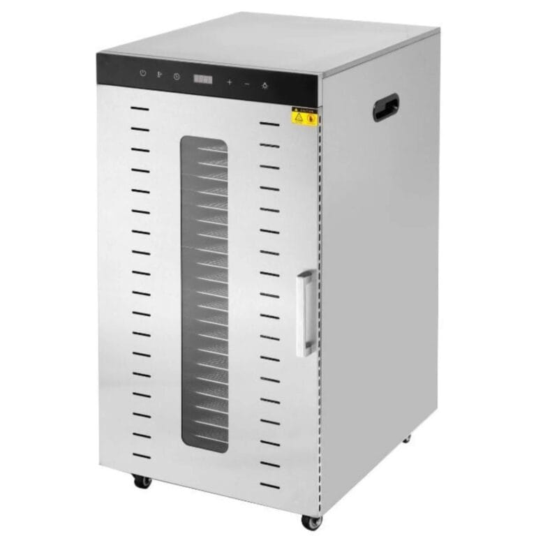 Professionele voedseldroger - 24 roosters (2000W / 30 tot 90°C)