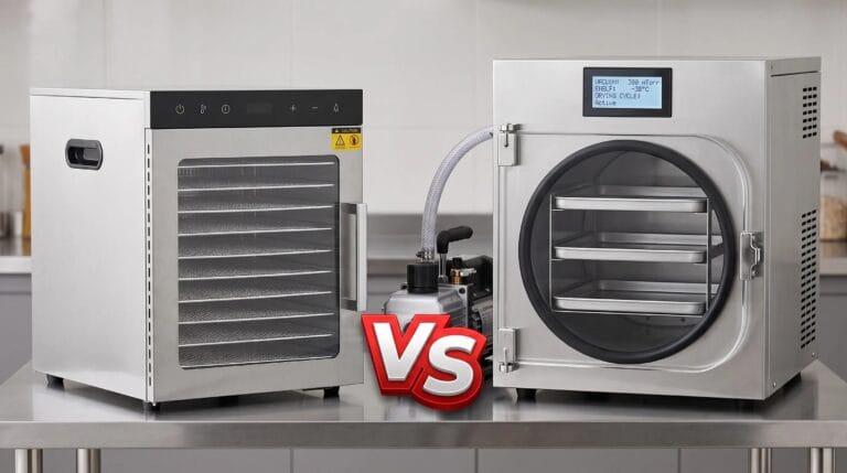 Dehydrator of vriesdroger: wat is het verschil in het bewaren van voedsel?