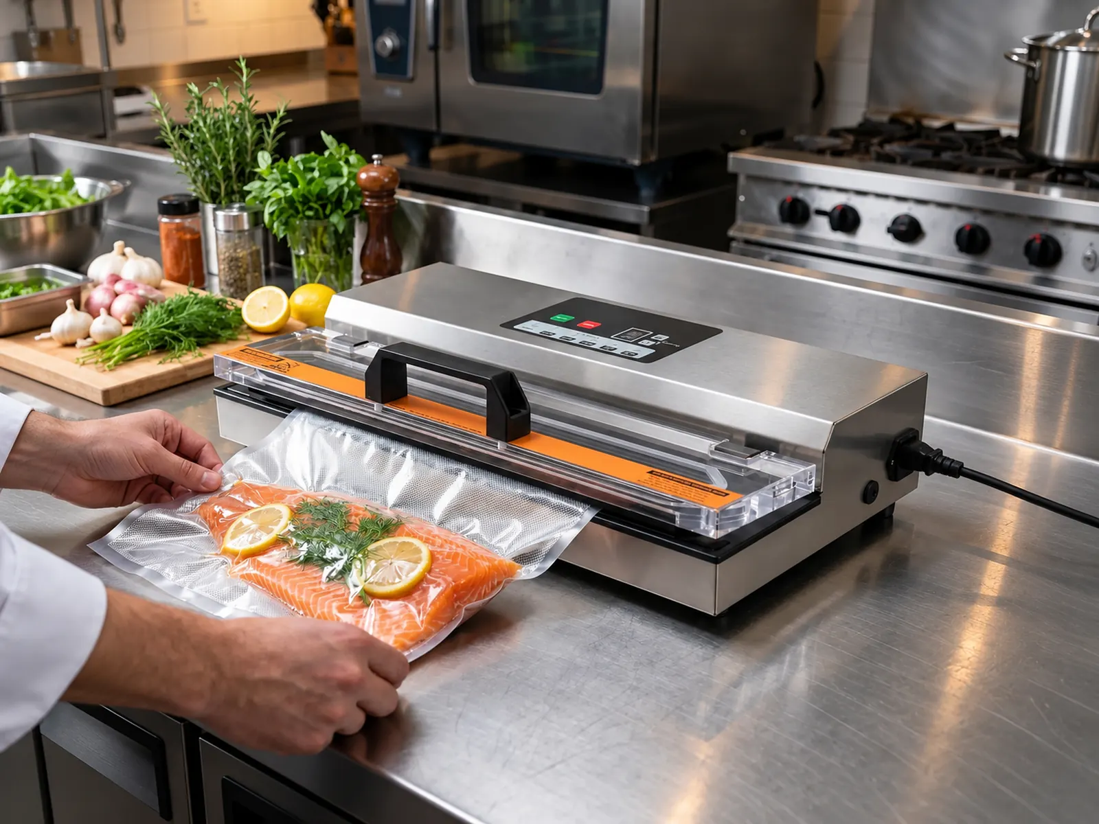 Professionele externe vacumeermachine