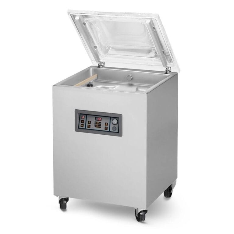 Industriële kamervacuümmachine (2 sealbalken van 52 cm / 2400 tot 3500 W)