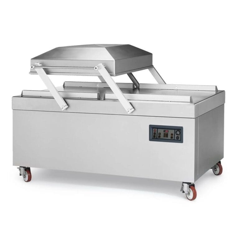 Industriële kamervacuümmachine (2 sealbalken van 84 cm / 7000 tot 9000 W)