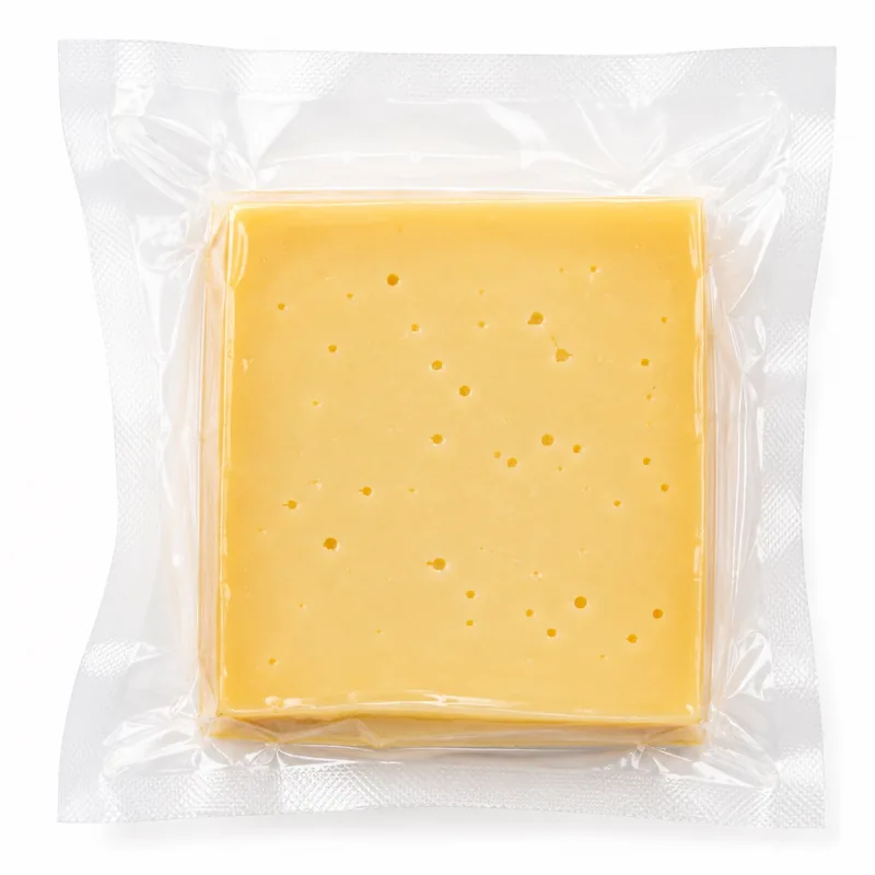 Fromage emballé sous vacuum en slagerij