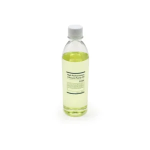 1 extra fles olie voor de pomp