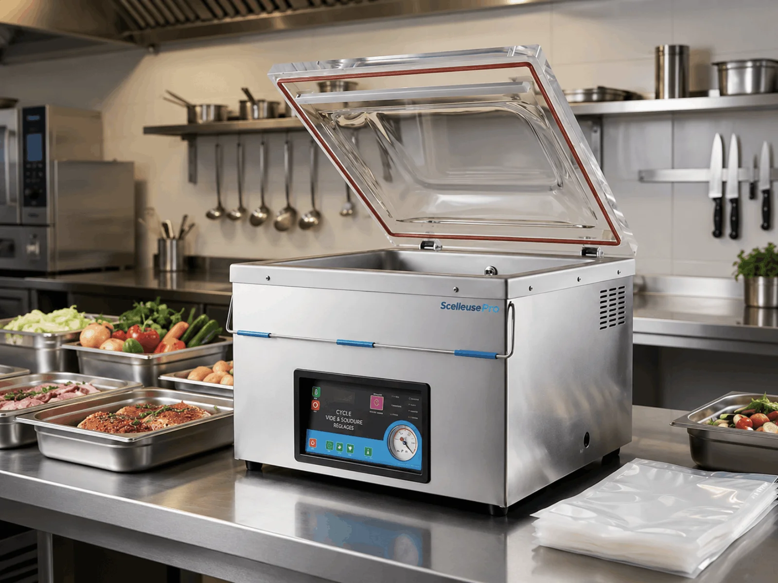 Assortiment professionele kamervacuümmachines